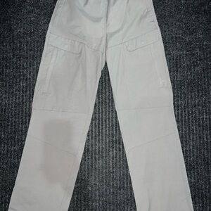 Cozi Womens Cargo Pants Size XS Gray Lightweight Hiking Travel Zip Pockets